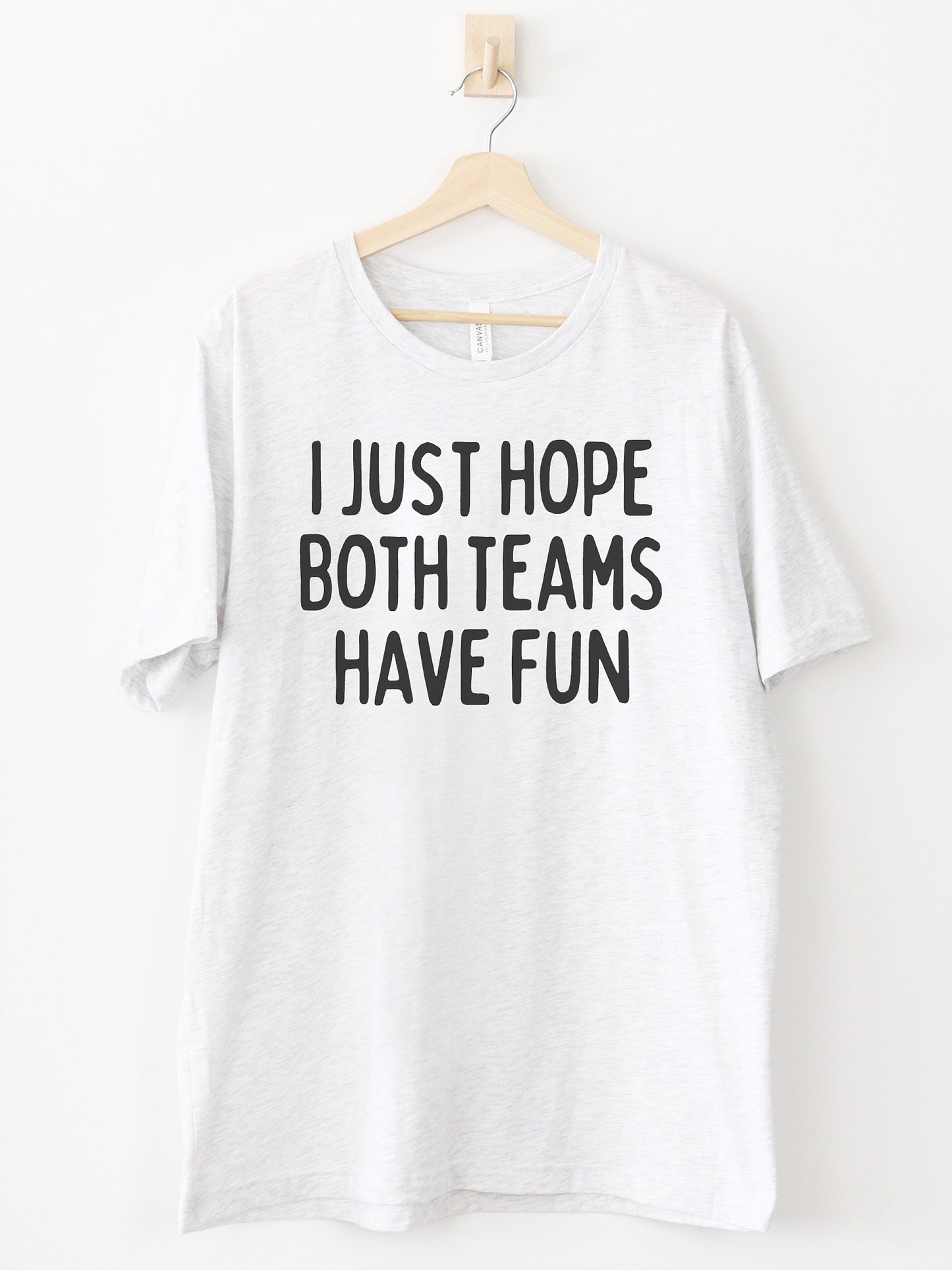 Both Teams Have Fun Ash Graphic Tee