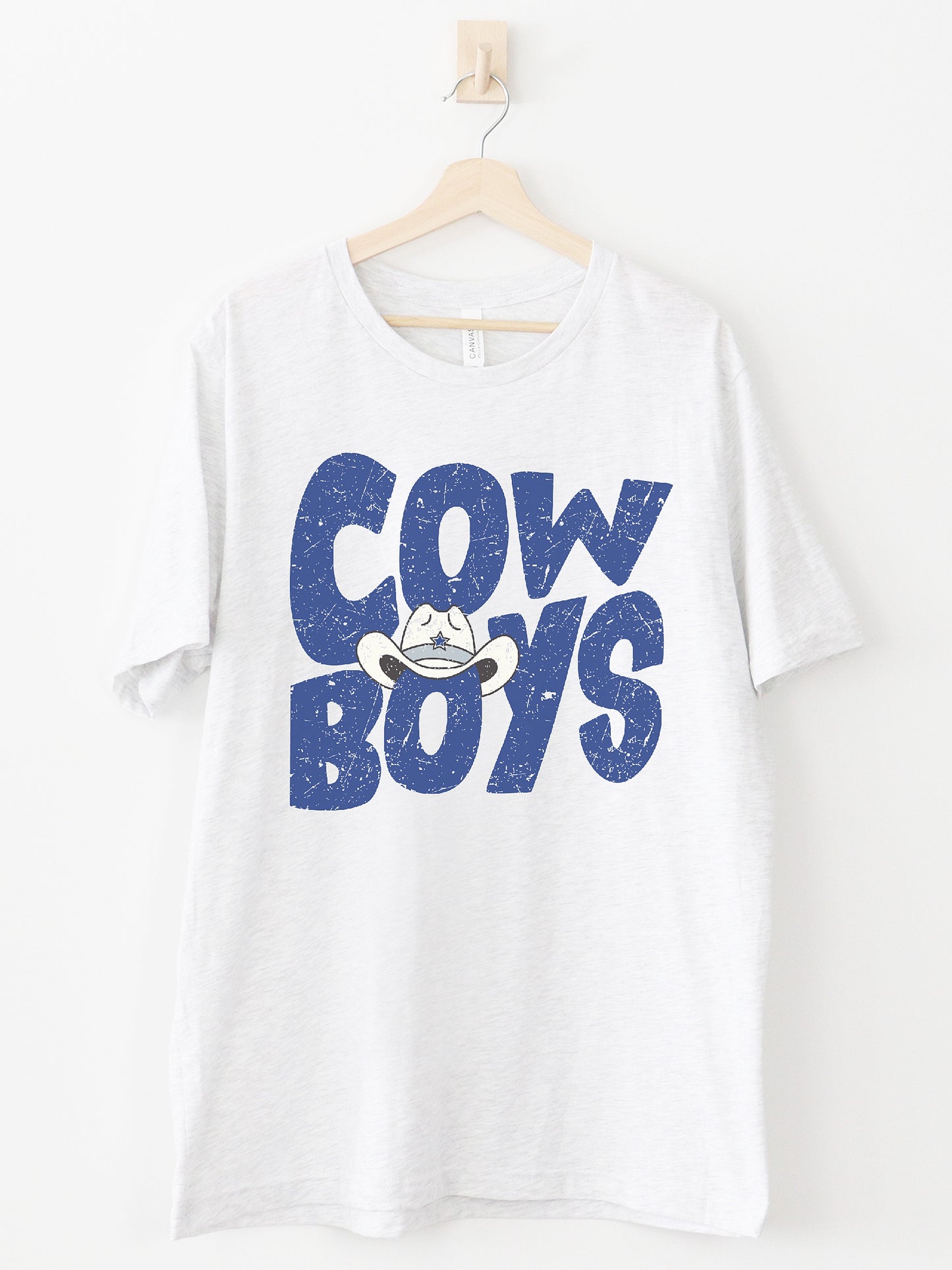 Cowboys Ash Graphic Tee