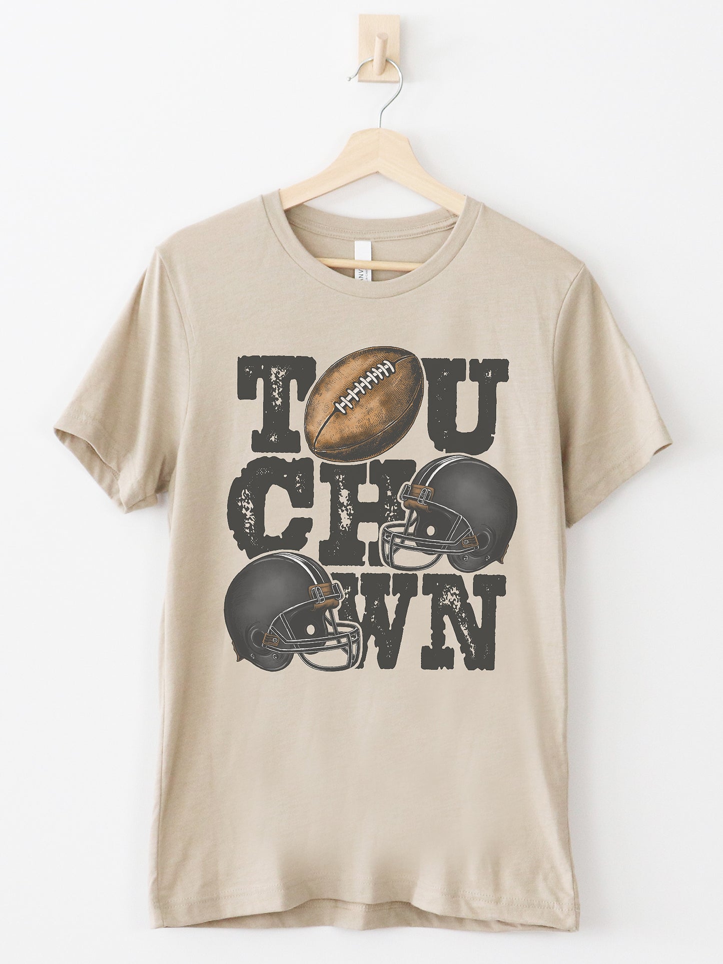 Touchdown Tan Graphic Tee
