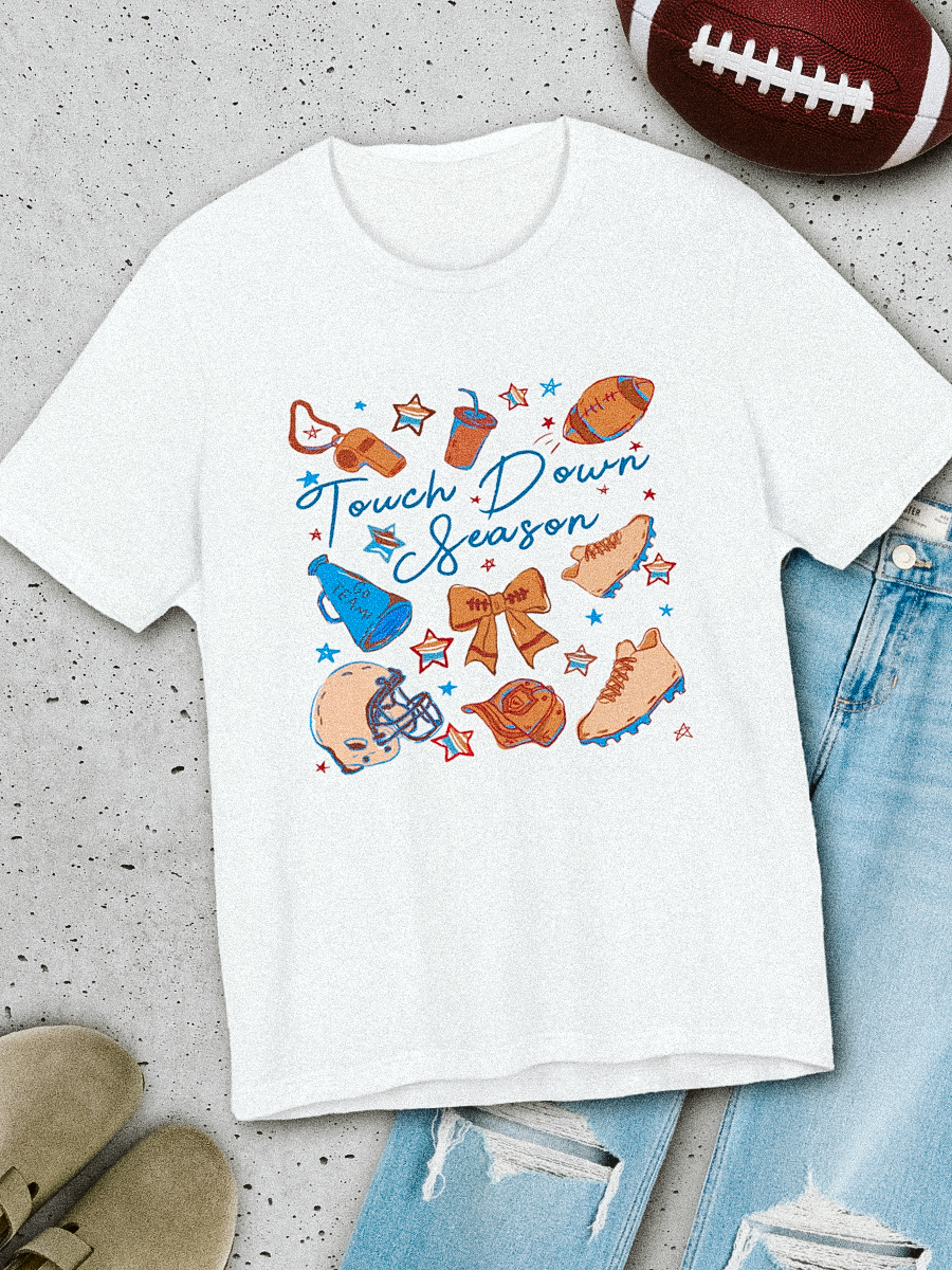 TD Season White Graphic Tee