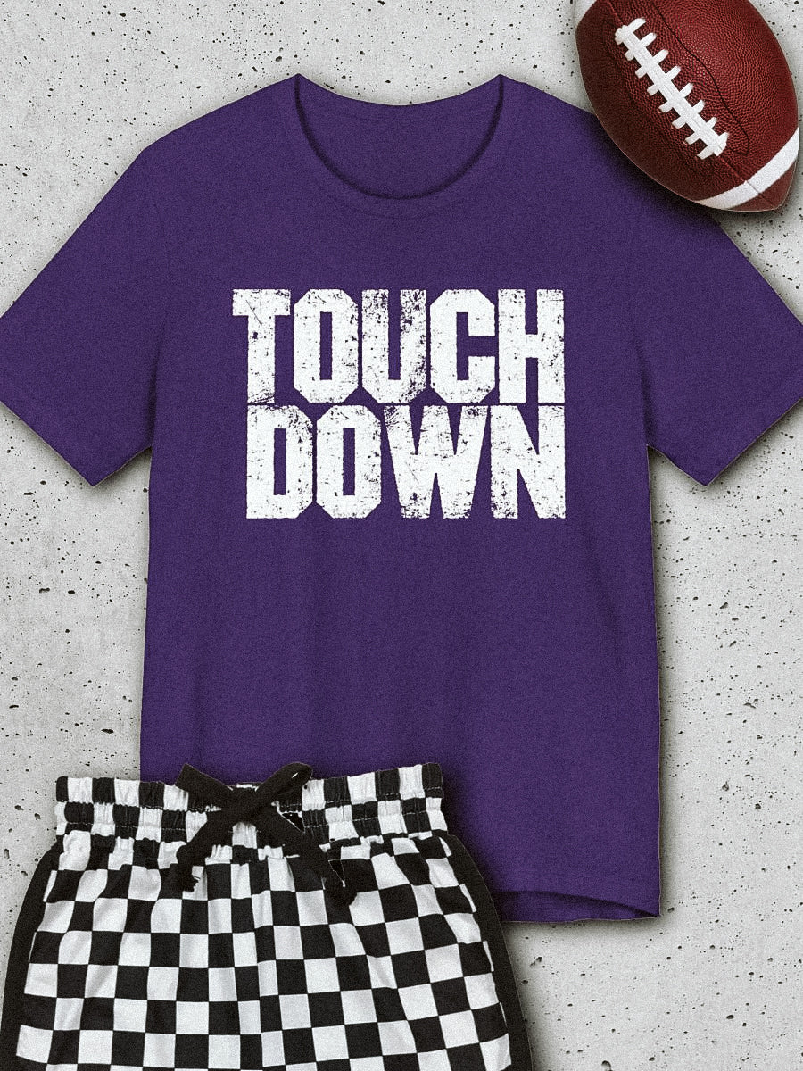 Touch Down Graphic Tee 6 Color Options