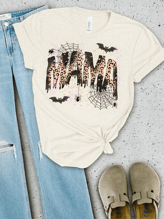 Spooky Mama Cream Graphic Tee