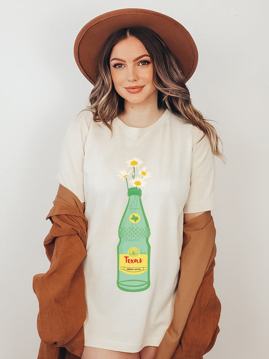 Texas Mineral Water Cream Graphic Tee