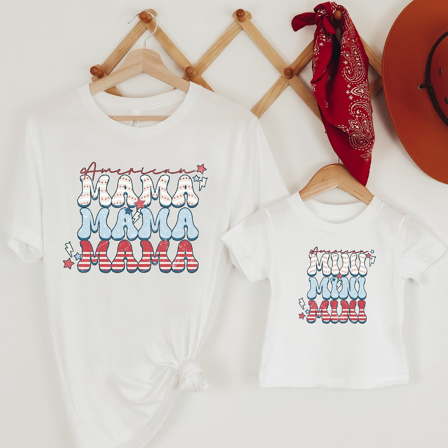 American Mama white Graphic Tee