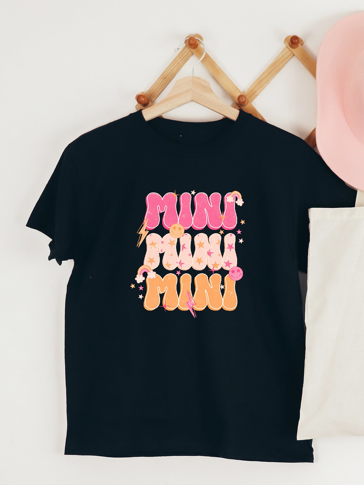 Mini Mini Mini Youth Black Graphic Tee