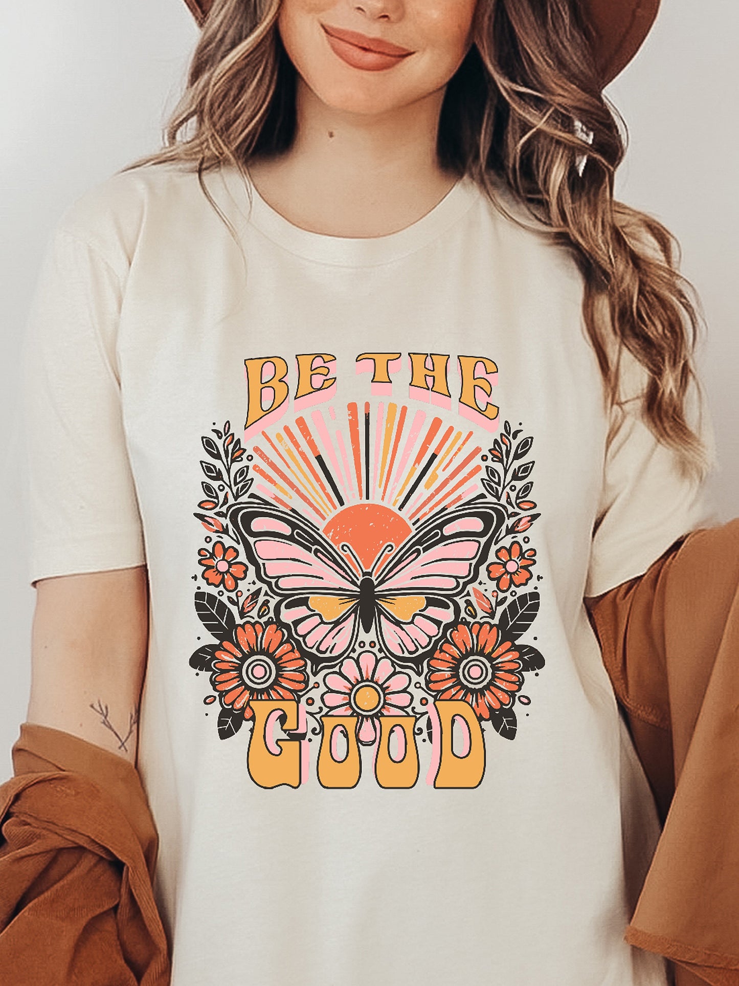 Be The Good Cream Graphic Tee