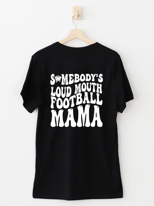 Loud Mouth Football Mama 6 Color Options