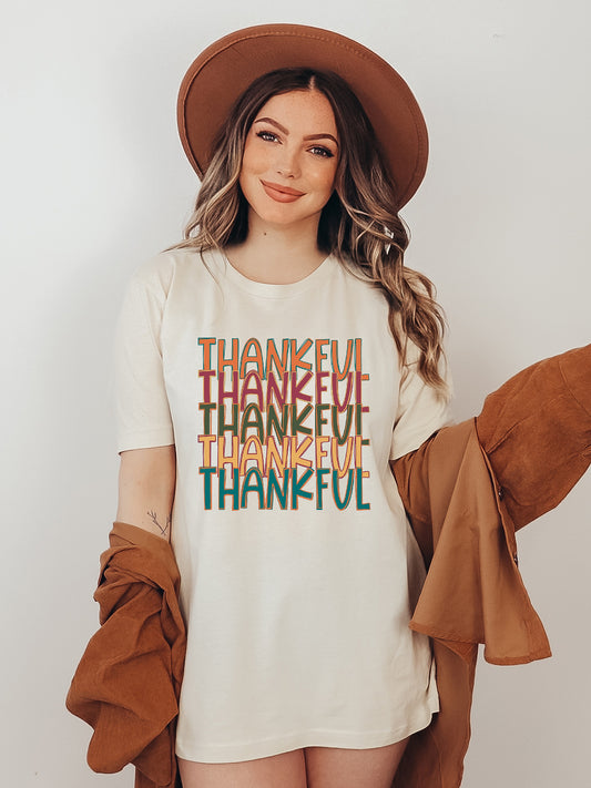 Thankful Cream Graphic Tee