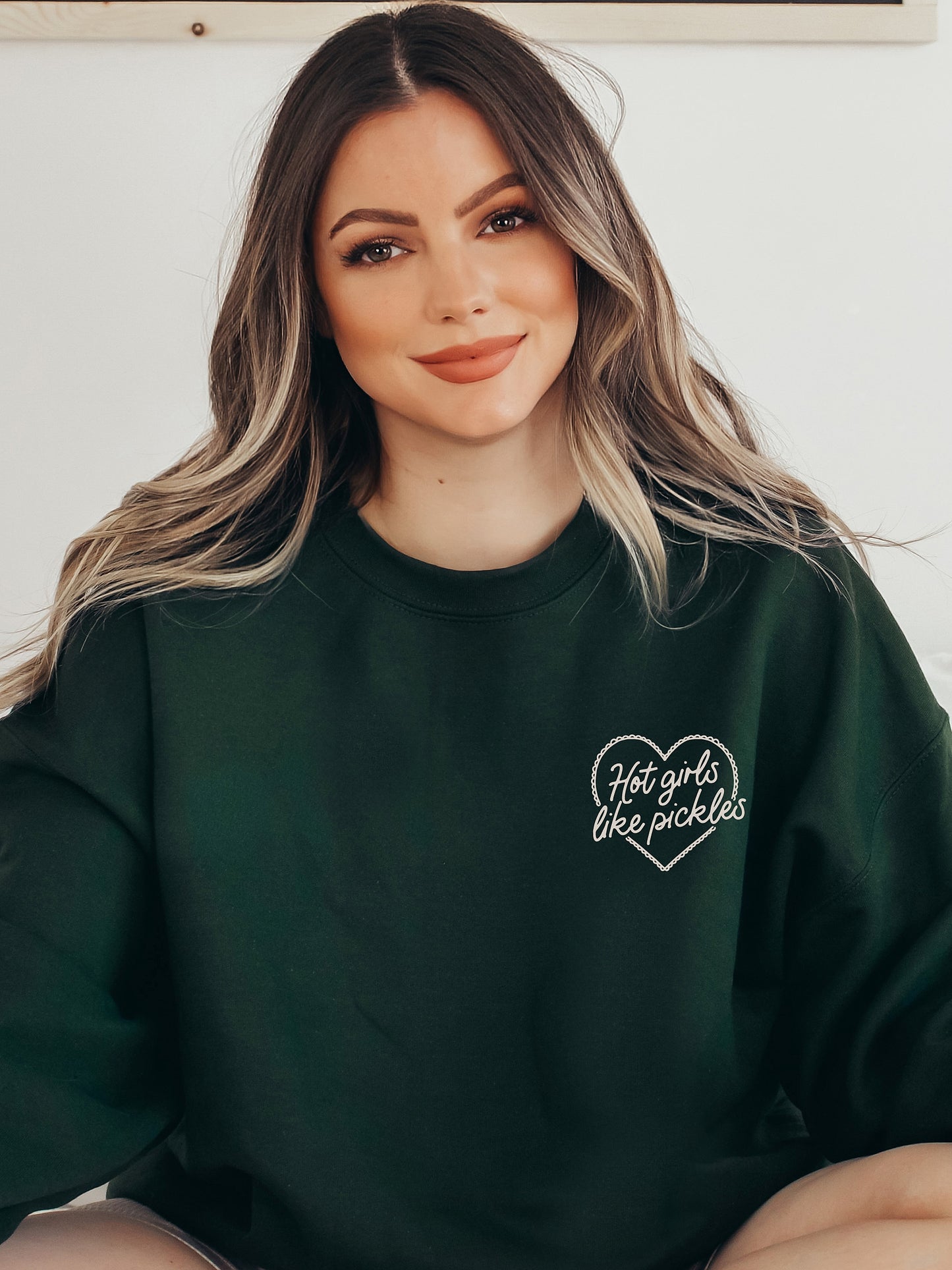 Pickle Sweatshirt Forest Green