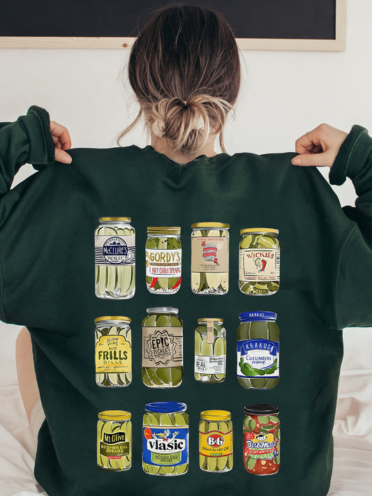 Pickle Sweatshirt Forest Green