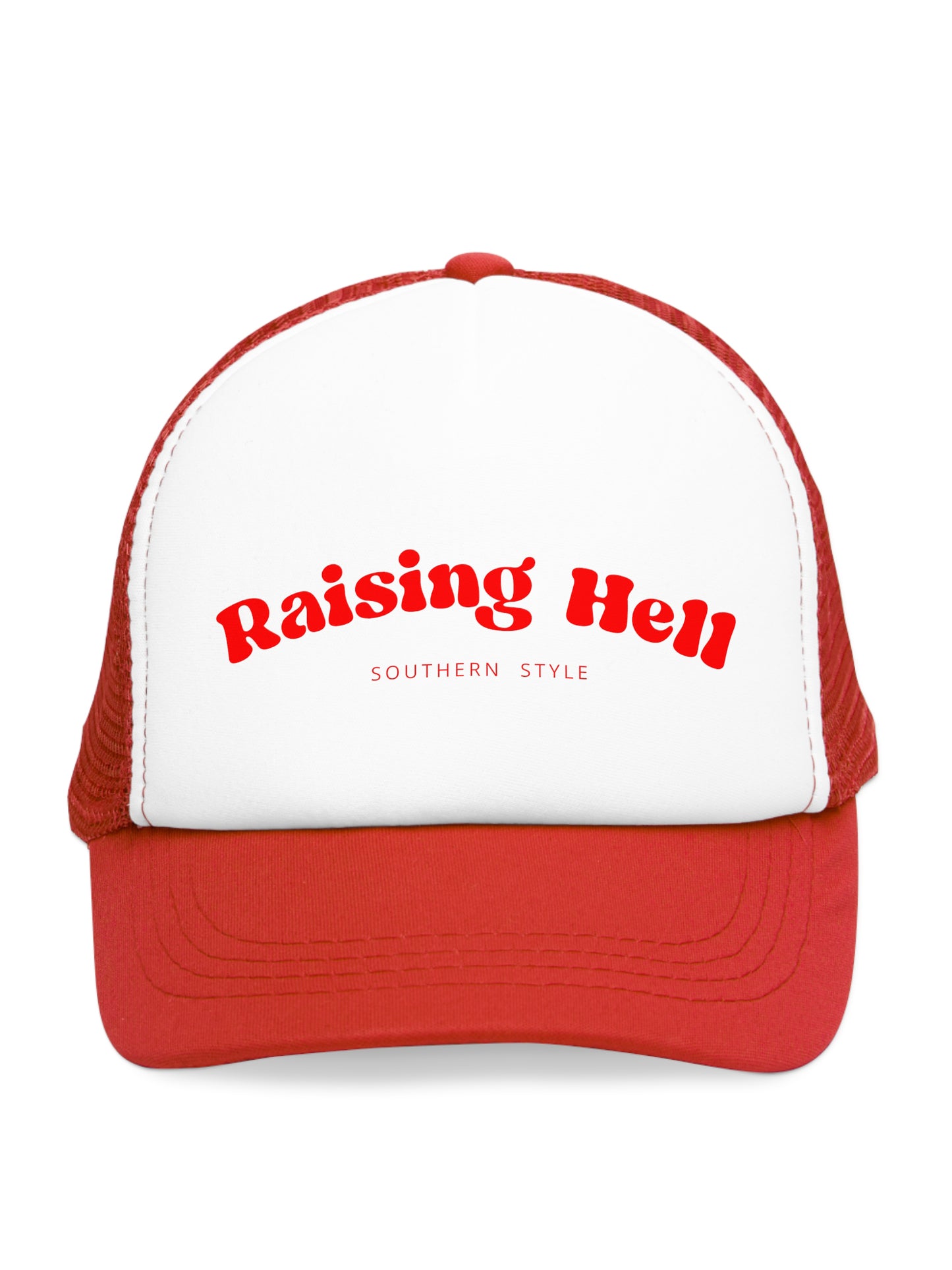 Raising Hell Trucker Hat