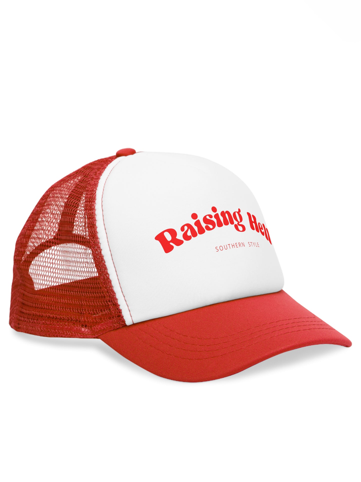 Raising Hell Trucker Hat